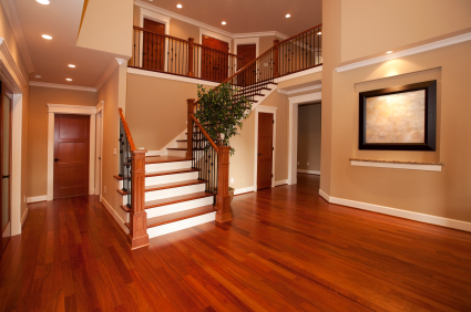 hardwood Denver Flooring with staircase